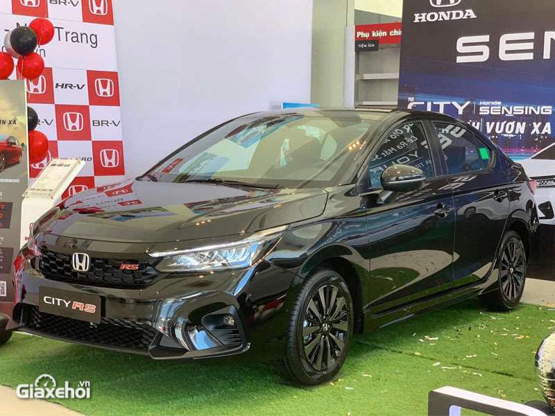 Đánh giá xe Honda City 2025 - Mẫu xe cạnh tranh sòng phẳng với Vios honda city rs 2023 mau den giaxehoi vn - Đánh giá xe Honda City 2025 - Mẫu xe cạnh tranh sòng phẳng với Vios